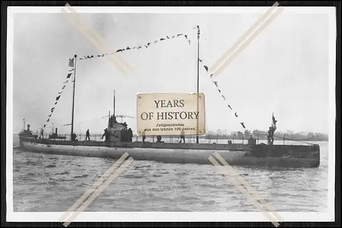 Foto 1.WK Weltkrieg 1914-1918 Unterseeboot U-Boot U Deutschland Kaiserliche Mar