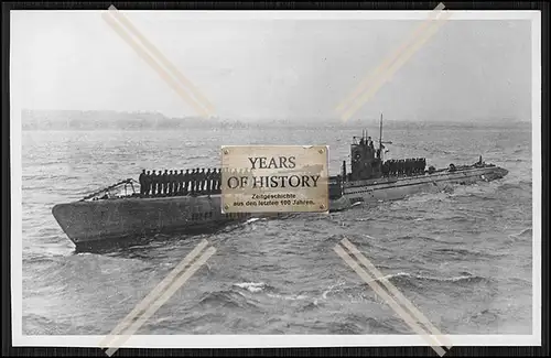 Foto 1.WK Weltkrieg 1914-1918 Unterseeboot U-Boot U 117 Kaiserliche Marine