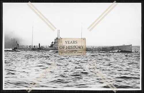 Foto 1.WK Weltkrieg 1914-1918 Unterseeboot U-Boot U 25  Kaiserliche Marine