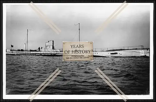 Foto 1.WK Weltkrieg 1914-1918 Unterseeboot U-Boot U 19  Kaiserliche Marine