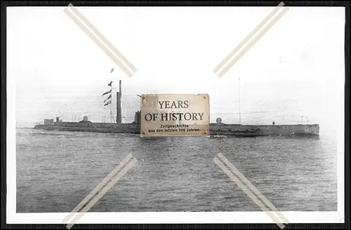 Foto 1.WK Weltkrieg 1914-1918 Unterseeboot U-Boot U 9  Kaiserliche Marine