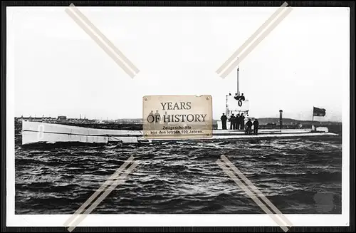 Foto 1.WK Weltkrieg 1914-1918 Unterseeboot U-Boot U 8  Kaiserliche Marine