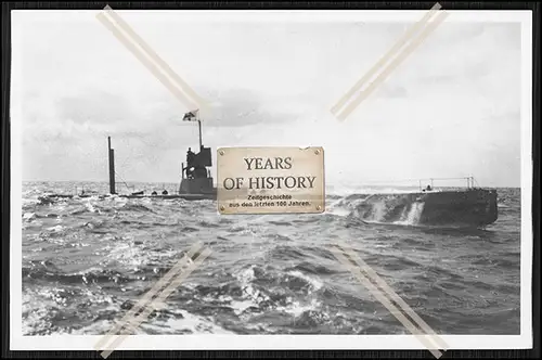 Foto 1.WK Weltkrieg 1914-1918 Unterseeboot U-Boot U 3  Kaiserliche Marine