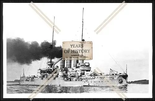 Foto SMS S.M.S. Elsass 1903 Linienschiff der Kaiserlichen Marine 