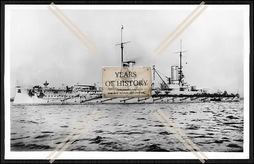 Foto SMS S.M.S. König Albert 1912 Linienschiff der Kaiserlichen Marine 