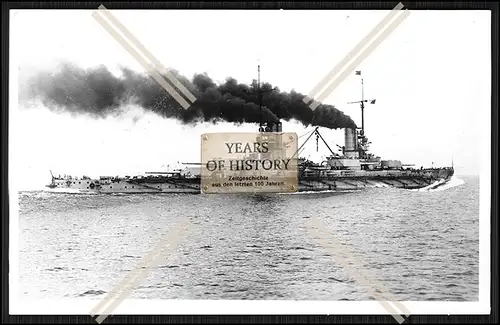 Foto SMS S.M.S. König Albert 1912 Linienschiff der Kaiserlichen Marine