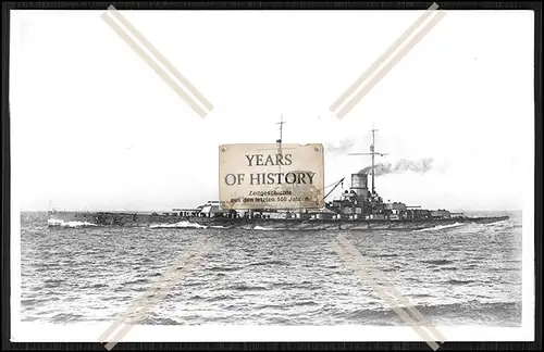 Foto SMS S.M.S. Lützow 1913 Großer Kreuzer der Kaiserlichen Marine
