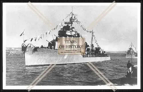 Foto Kriegsschiff Zerstörer Smyshleny und Bodry sowjetische Marine 1941 