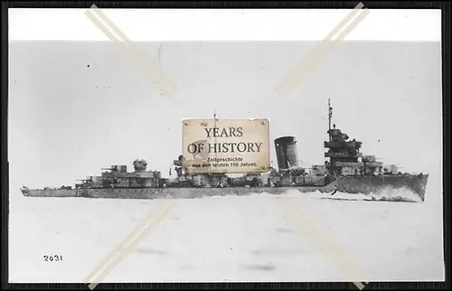 Foto Kriegsschiff Leningrad-Klasse Großzerstörer sowjetische Marine 1943 