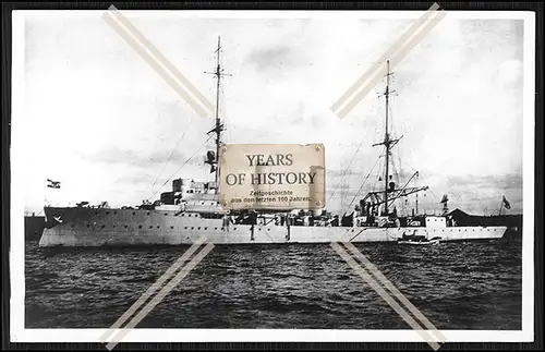 Foto S.M.S. Albatross 1907 Minenkreuzer Kaiserliche Marine