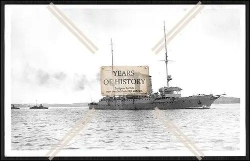 Foto S.M.S. Nautilus 1906 Minenschiff Kaiserliche Marine