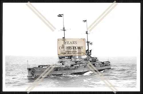 Foto S.M.S. Elsass 1903 Linienschiff Parade Mannschaft Kaiserliche Marine