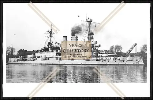 Foto S.M.S. Schleswig-Holstein 1906 Linienschiff Kaiserliche Marine