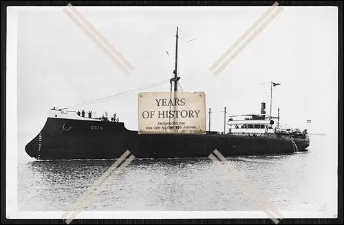Foto S.M.S. Tanker Odin 1895 Küstenpanzerschiff als Tankschiff im Einsatz der 