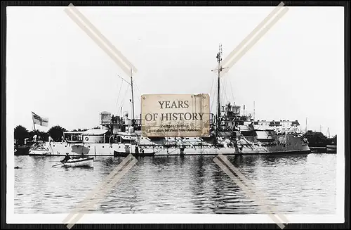 Foto S.M.S. Frithjof 1891 Küstenpanzerschiff Kaiserliche Marine