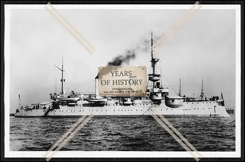 Foto S.M.S. Hagen 1893 Küstenpanzerschiff Kaiserliche Marine