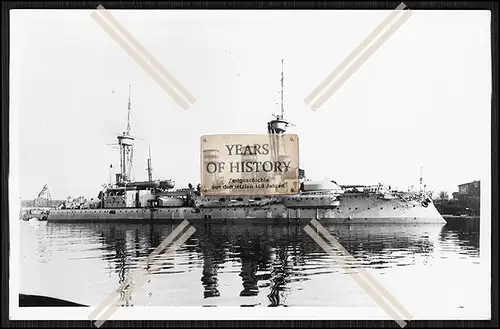 Foto S.M.S. Wörth 1892 Linienschiff Kaiserliche Marine