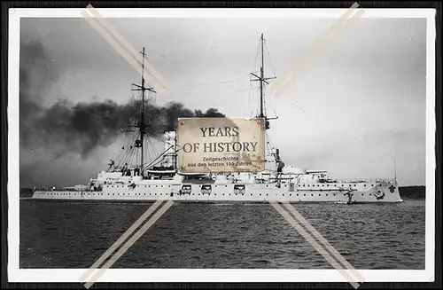 Foto S.M.S. Kaiser Friedrich III. 1896 Linienschiff Kaiserliche Marine