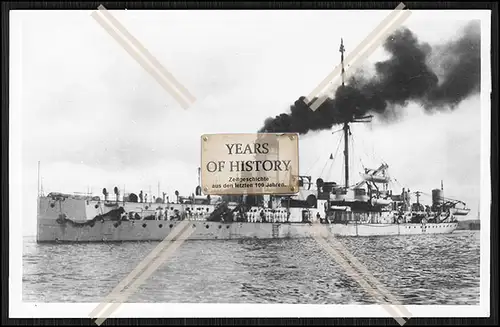 Foto S.M.S. Baden 1880 Panzerkorvette Kaiserliche Marine 