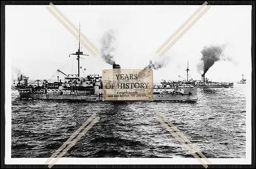 Foto S.M.S. Baden 1880 Panzerkorvette Kaiserliche Marine 