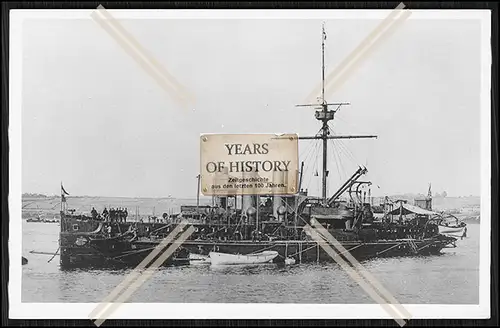 Foto S.M.S. Baden 1880 Panzerkorvette Kaiserliche Marine