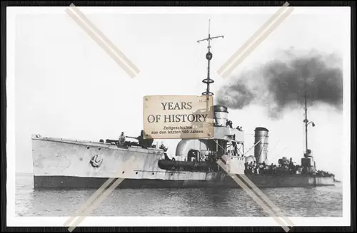 Foto Torpedoboot Zerstörer 1. WK Weltkrieg S.M.S. S 51 Kaiserlichen Marine 