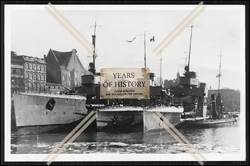 Foto Torpedoboot Zerstörer 1. WK Weltkrieg S.M.S. B 97 u. S 63 u. S 64 Kaiserl