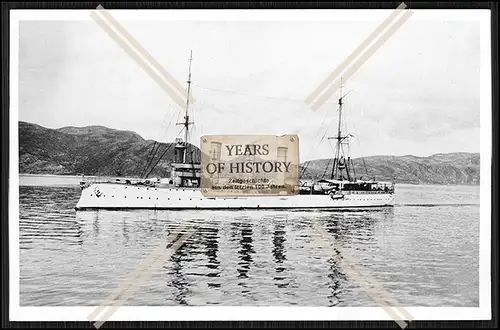 Foto S.M.S. Königsberg 1905 Kleiner Kreuzer Kaiserliche Marine