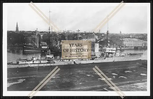 Foto S.M.S. Königsberg 1915 Kleiner Kreuzer Kaiserliche Marine