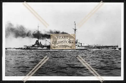 Foto S.M.S. SMS Moltke 1910 Großer Kreuzer Schlachtkreuzer Kaiserliche Marine