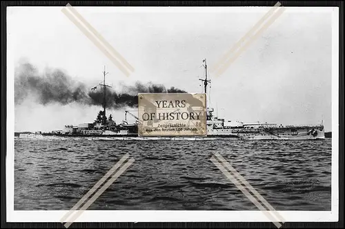 Foto S.M.S. SMS Moltke 1910 Großer Kreuzer Schlachtkreuzer Kaiserliche Marine 