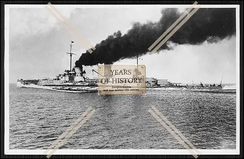 Foto S.M.S. SMS Seydlitz 1912 Großer Kreuzer Skagerrakschlacht Kaiserliche Mar