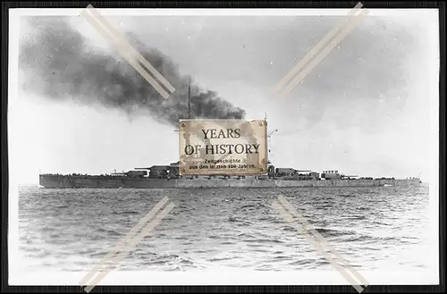 Foto S.M.S. SMS Hindenburg Großer Schlachtkreuzer Kaiserliche Marine Fernsiche