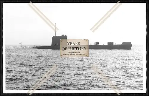 Foto englisch Britisches U-Boot Submarine Royal Navy HMS Porpoise S01