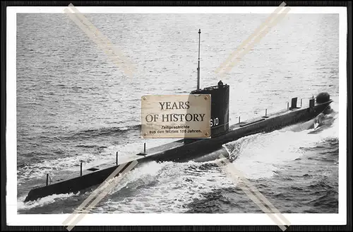Foto englisch Britisches U-Boot Submarine Royal Navy HMS Odin S10 1963