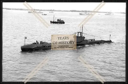 Foto englisch Britisches U-Boot Submarine Royal Navy HMS Scorcher P 258 1945