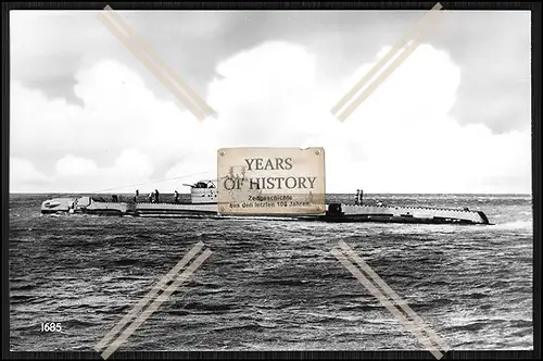 Foto englisch Britisches U-Boot Submarine Royal Navy HMS Trespasser 1944 