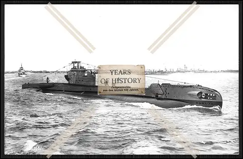 Foto englisch Britisches U-Boot Submarine Royal Navy HMS Talent 1945