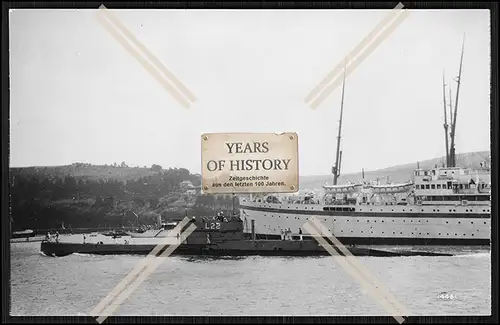 Foto englisch Britisches U-Boot Unterseeboot Submarine Royal Navy HMS L 22