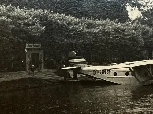 Original Foto Flugzeug Airplane Dornier Flugboot D - UBIF 1935