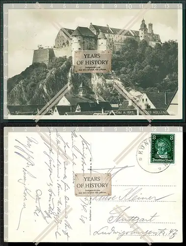 Orig. Foto AK Heidenheim an der Brenz, Schloss Hellenstein gelaufen 1928