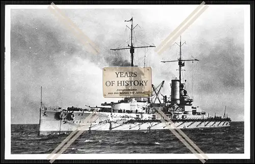 Foto S.M.S. SMS Friedrich der Große 1911 Linienschiff 1. WK Scapa Flow Skagerr