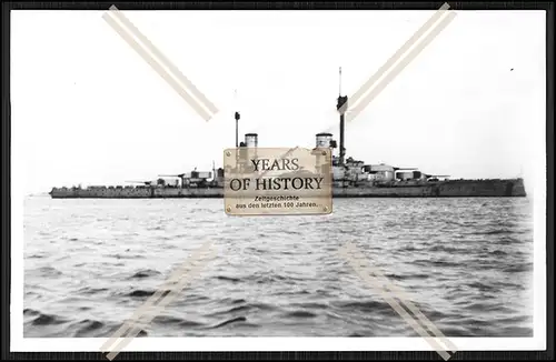 Foto S.M.S. SMS Kronprinz 1914 Linienschiff 1. WK Scapa Flow Skagerrakschlacht
