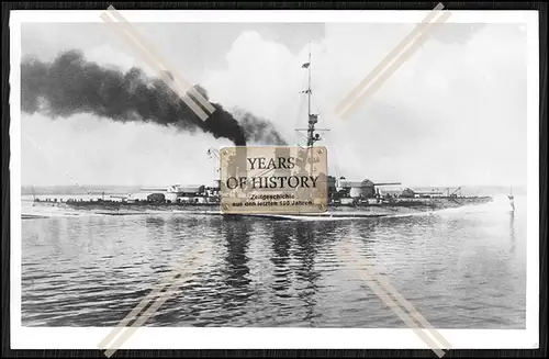 Foto S.M.S. SMS Bayern Großlinienschiff 1. WK Scapa Flow Skagerrakschlacht Kai