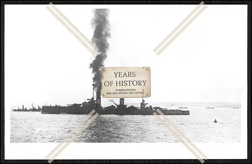 Foto S.M.S. SMS Von der Tann 1911 Scapa Flow Gefecht Einsatz Großer Kreuzer Sc