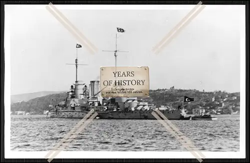 Foto S.M.S. SMS Goeben unter anderer Flagge Gefecht ? Großer Kreuzer Skagerrak