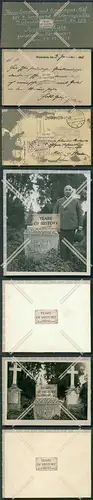 Orig. Foto u. Feldpostkarte 1918 achtes Lothringisches Infanterie Regiment Numm