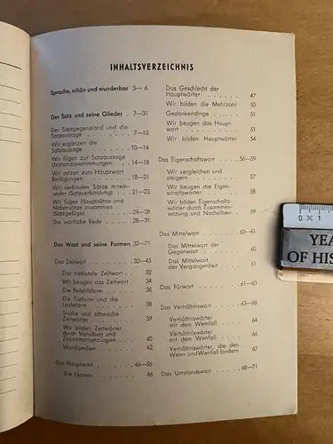Sprache und Leben Heft 3 - 5. + 6. Schuljahr - Carl Kemmerich Kamp Bochum 122 S.