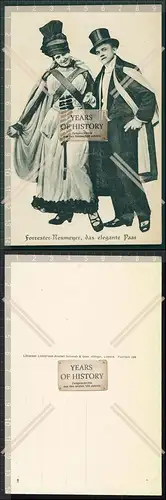 Orig. AK Forrester Neumeyer das elegante Paar 1910