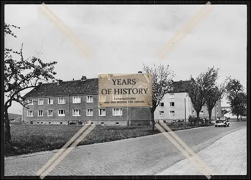 Foto Niederorschel Leinefelde im Eichsfelder Kessel Bahnhofstraße DDR